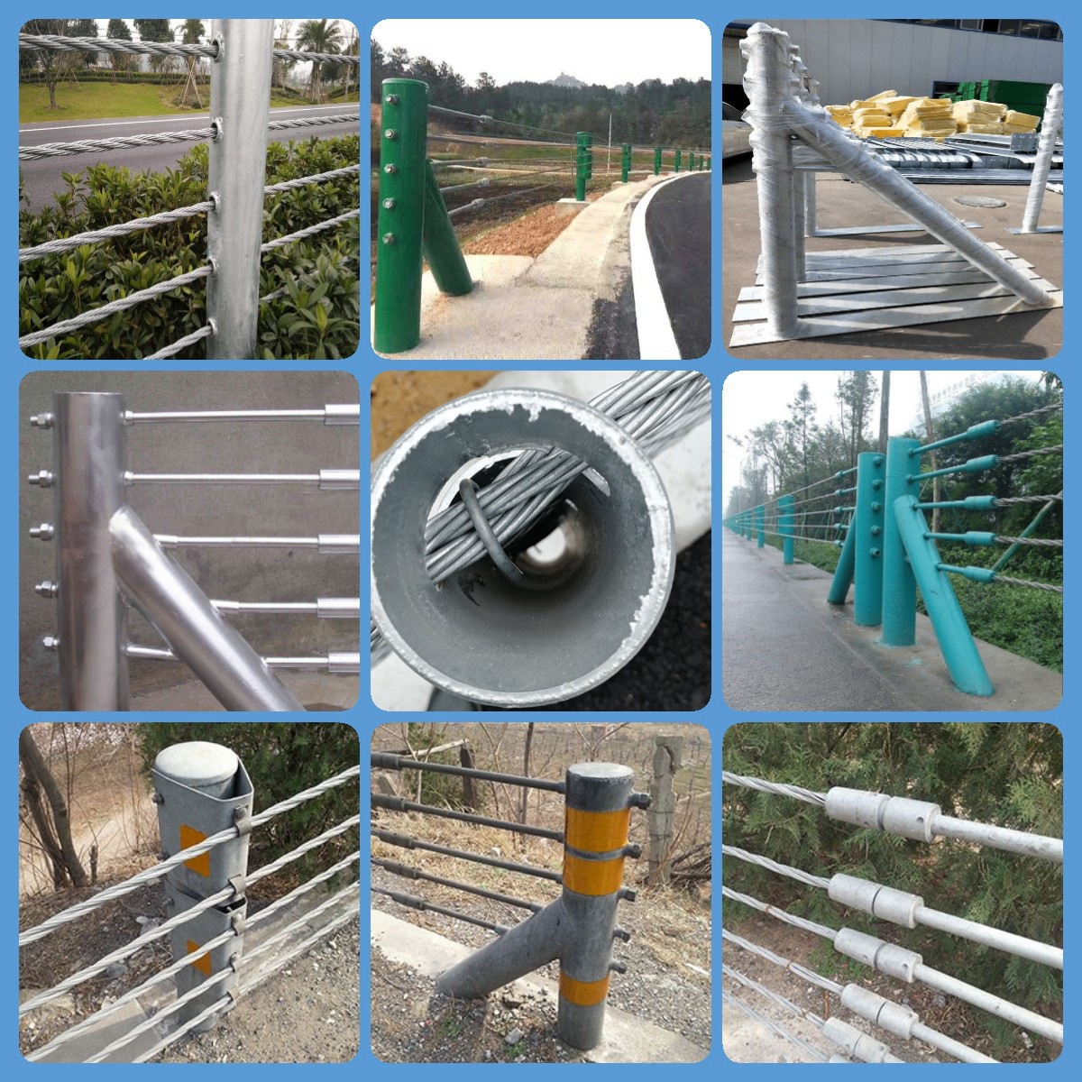 Cable Guardrail Barrier System