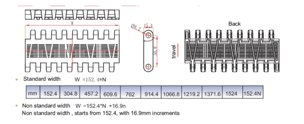 Plastic Mesh Belt