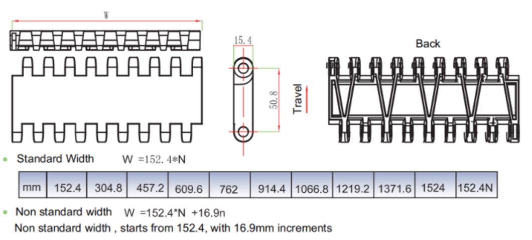 Plastic Mesh Belt