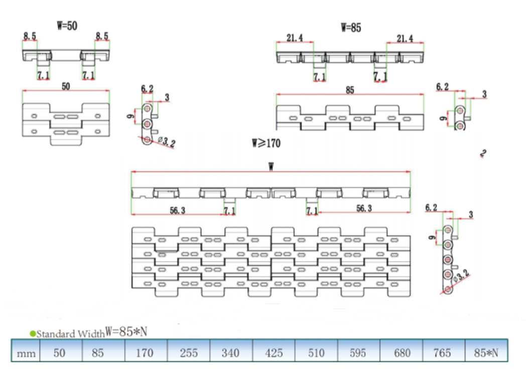 Plastic Mesh Belt