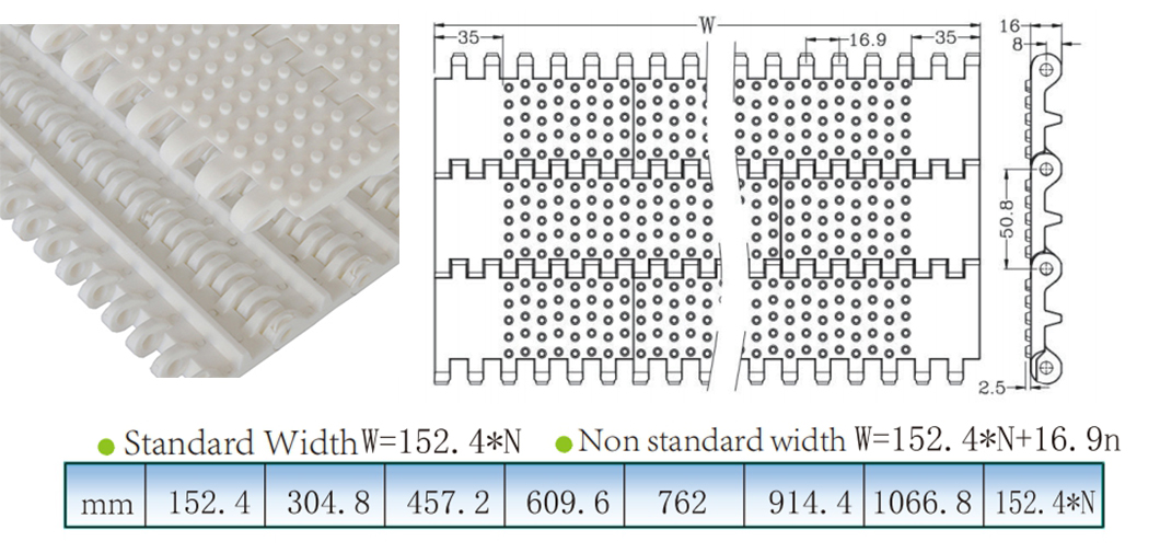 Plastic Mesh Belt