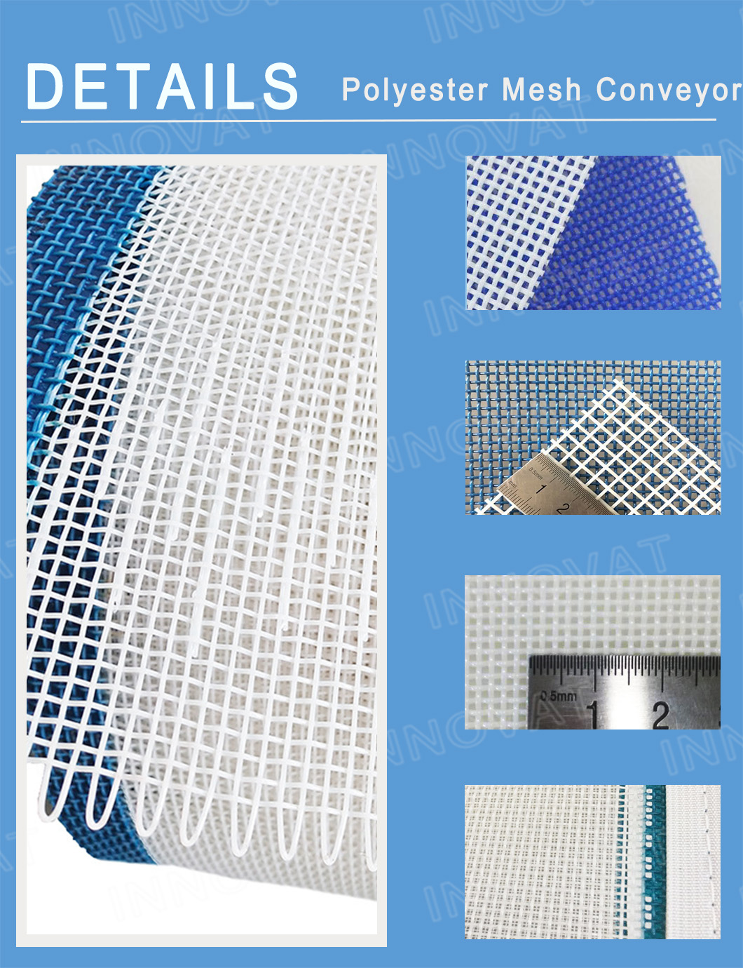 Polyester Mesh Conveyor Belt/Linear Screen Cloths