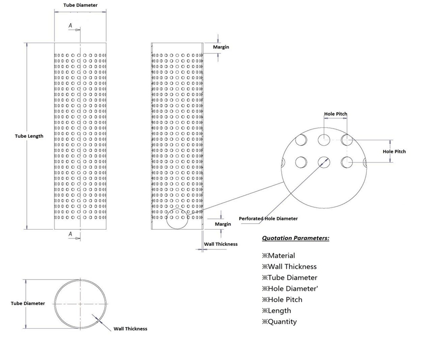 Perforated Tube/Pipe