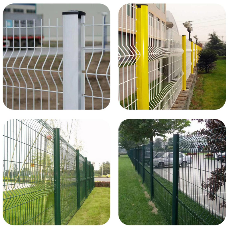 3D Curvy Welded Mesh Fence
