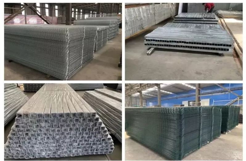 3D Curvy Welded Mesh Fence