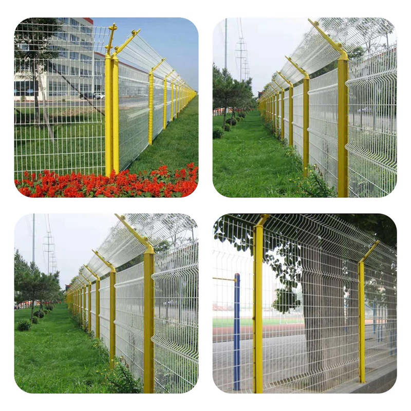 3D Curvy Welded Mesh Fence