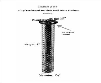 Perforated Tube Cone Filter