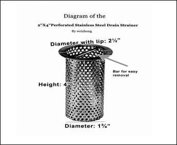 Perforated Tube Cone Filter