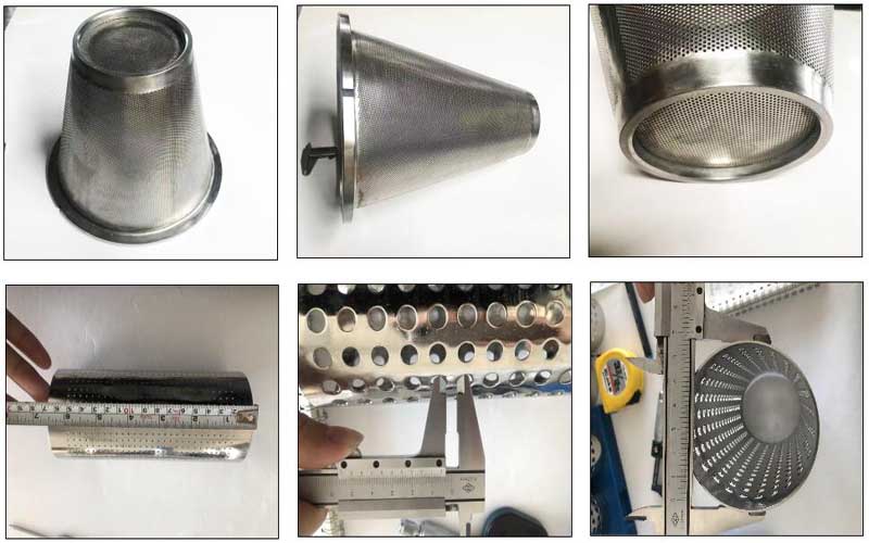 Perforated Tube Cone Filter