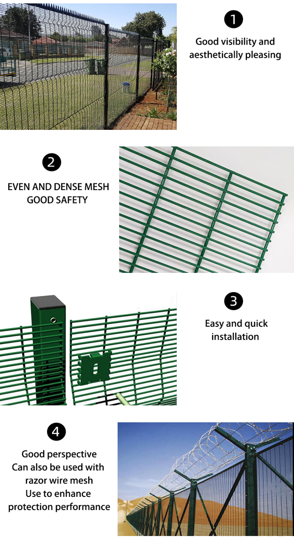 358 Security Anti Climb Fence