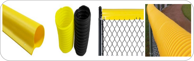 Chain link fence accessories