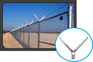 Chain link fence accessories-B