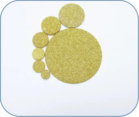 Copper powder sintered filter