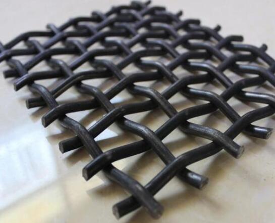 Crimped wire mesh