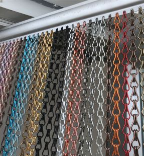 Hook Aluminum Chain Link Curtain